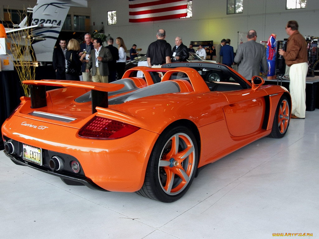 porsche, carrera, gt, 
